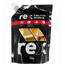 Cola Fria Rex de 500gr Pegamento Para Madera Blanco