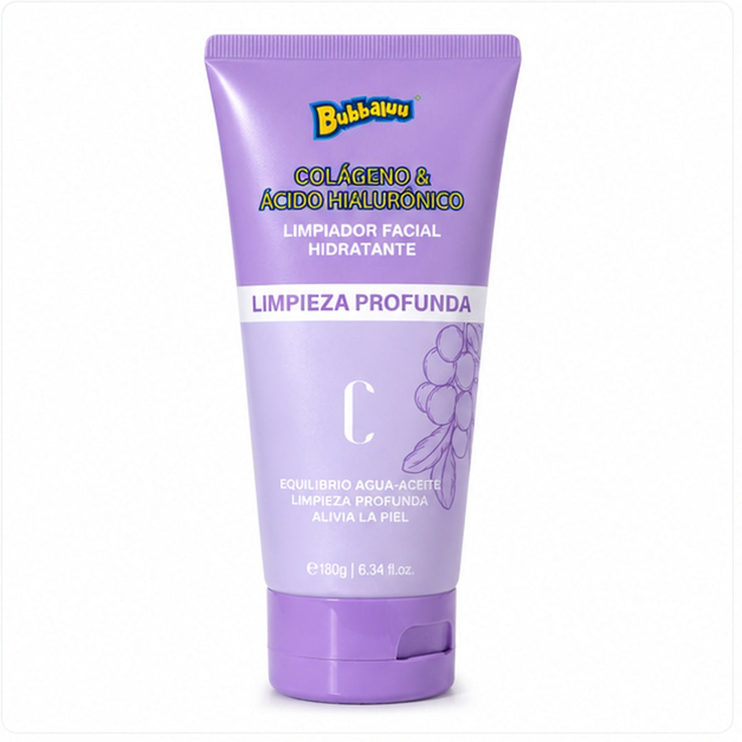 Limpiador Facial de Hidratacion Profunda Bubbaluu