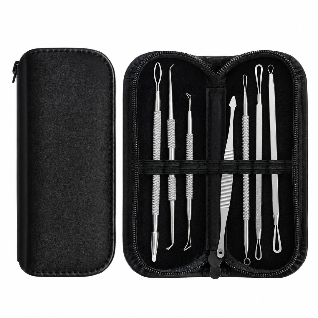 Set extractor de puntos negros 7 piezas - imagen principal