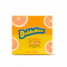 Jabón Facial Aclarante Bubbaluu de Vitamina C 100gr