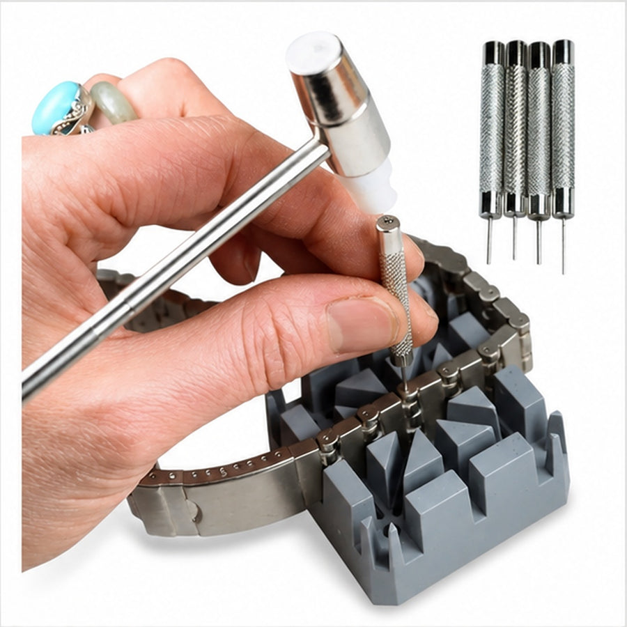 Kit Relojero Para Reparacion con Bombin y Estuche