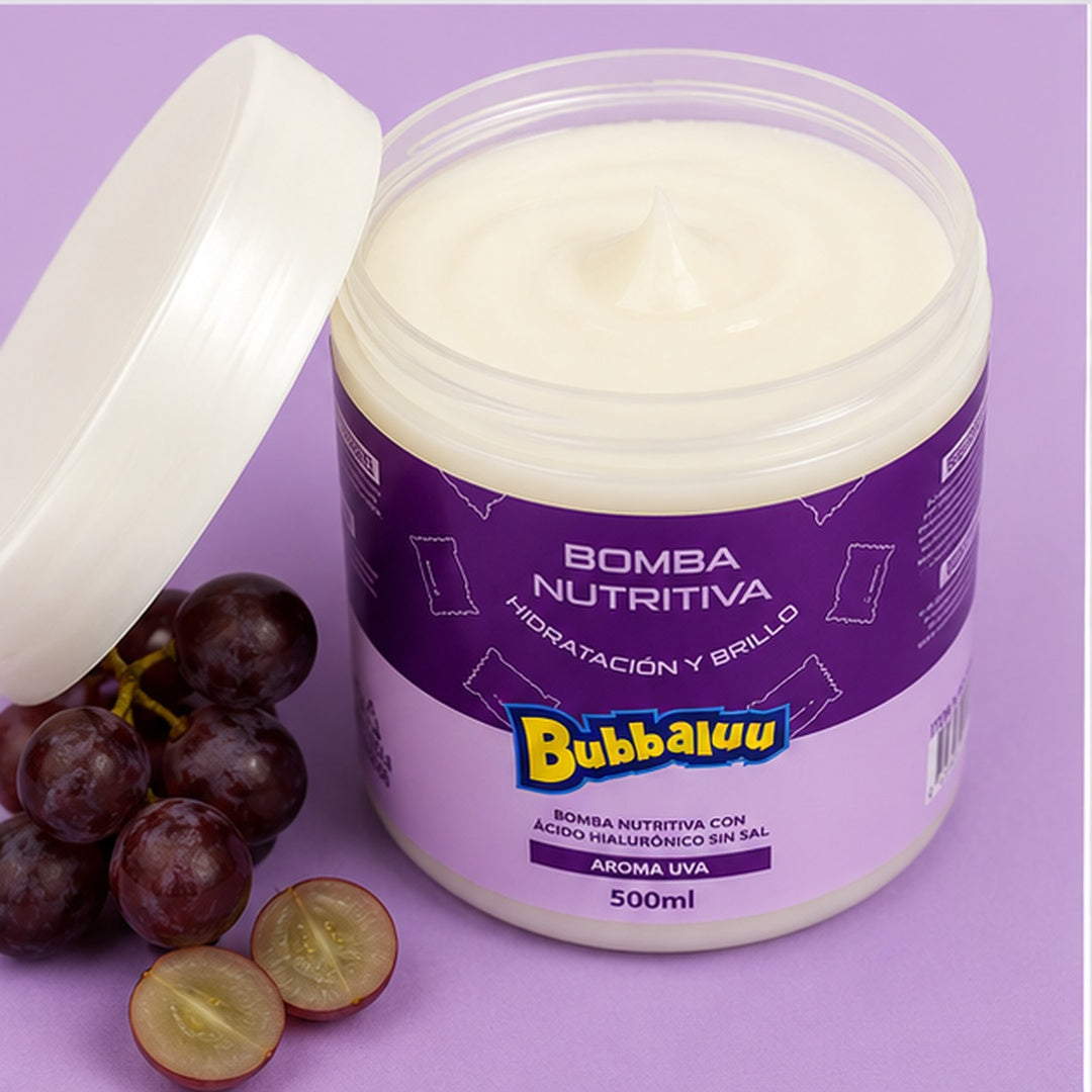 Bomba Nutritiva Bubbaluu  Cuidado del Cabello 500ml