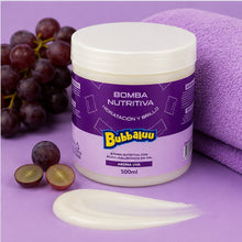 Bomba Nutritiva Bubbaluu  Cuidado del Cabello 500ml