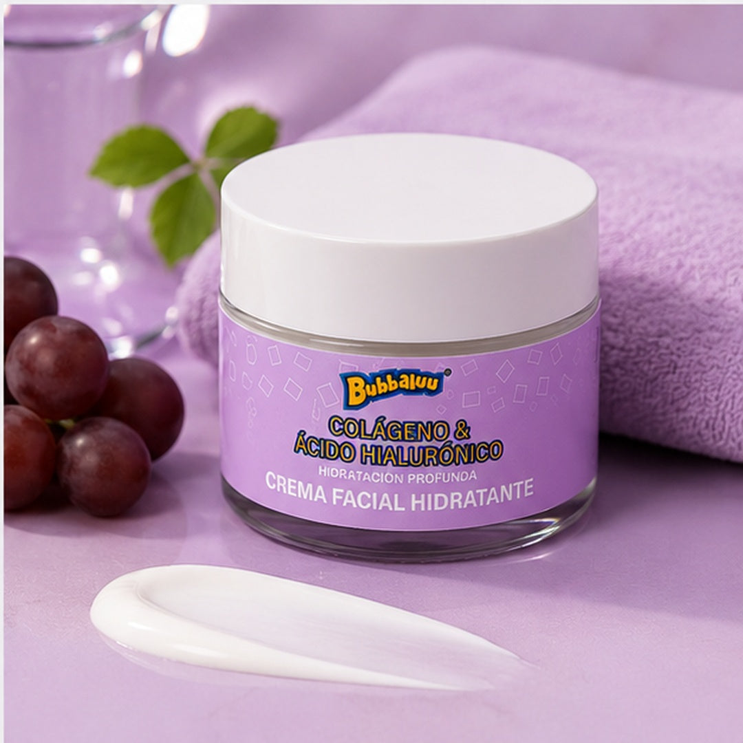 Crema Facial Hidratante Bubbaluu 50g