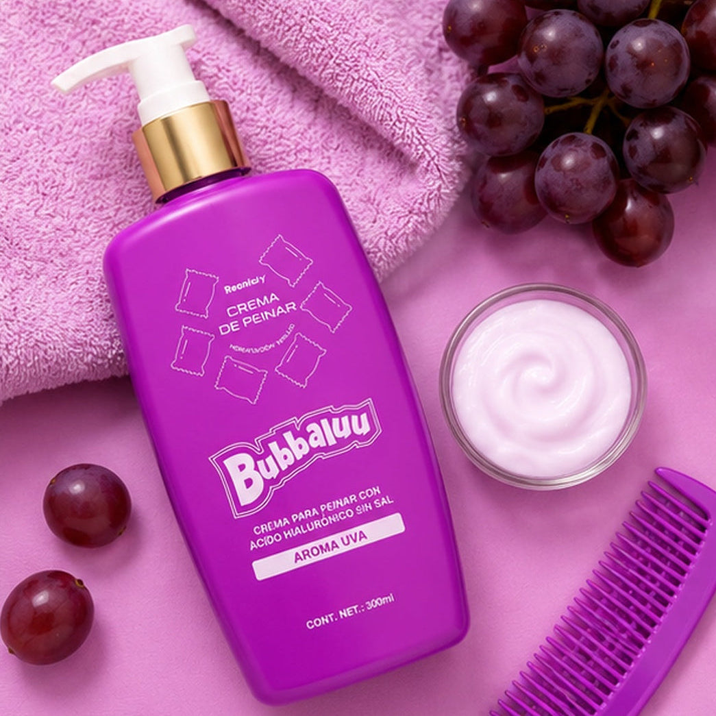 Crema de Peinar Bubbaluu Sin Sal 300ml
