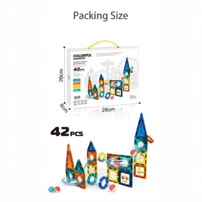 Bloques Magnéticos de Construcción Para Niños Armable de 97pcs