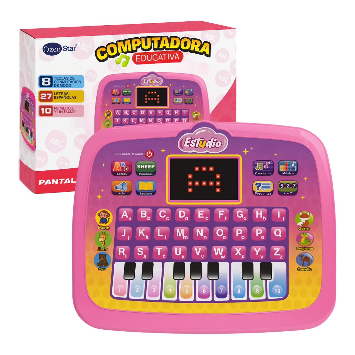 Tablet de Juguete Interactivo Educativo Para Niñas y Niños - vista 5 del producto