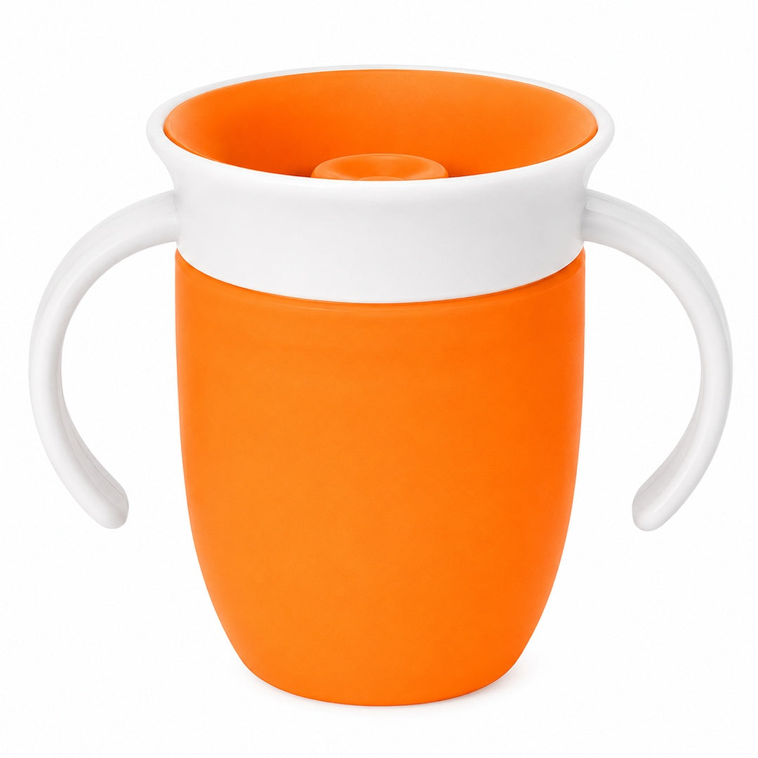 Vaso 360 antiderrame Magic Cup color naranja