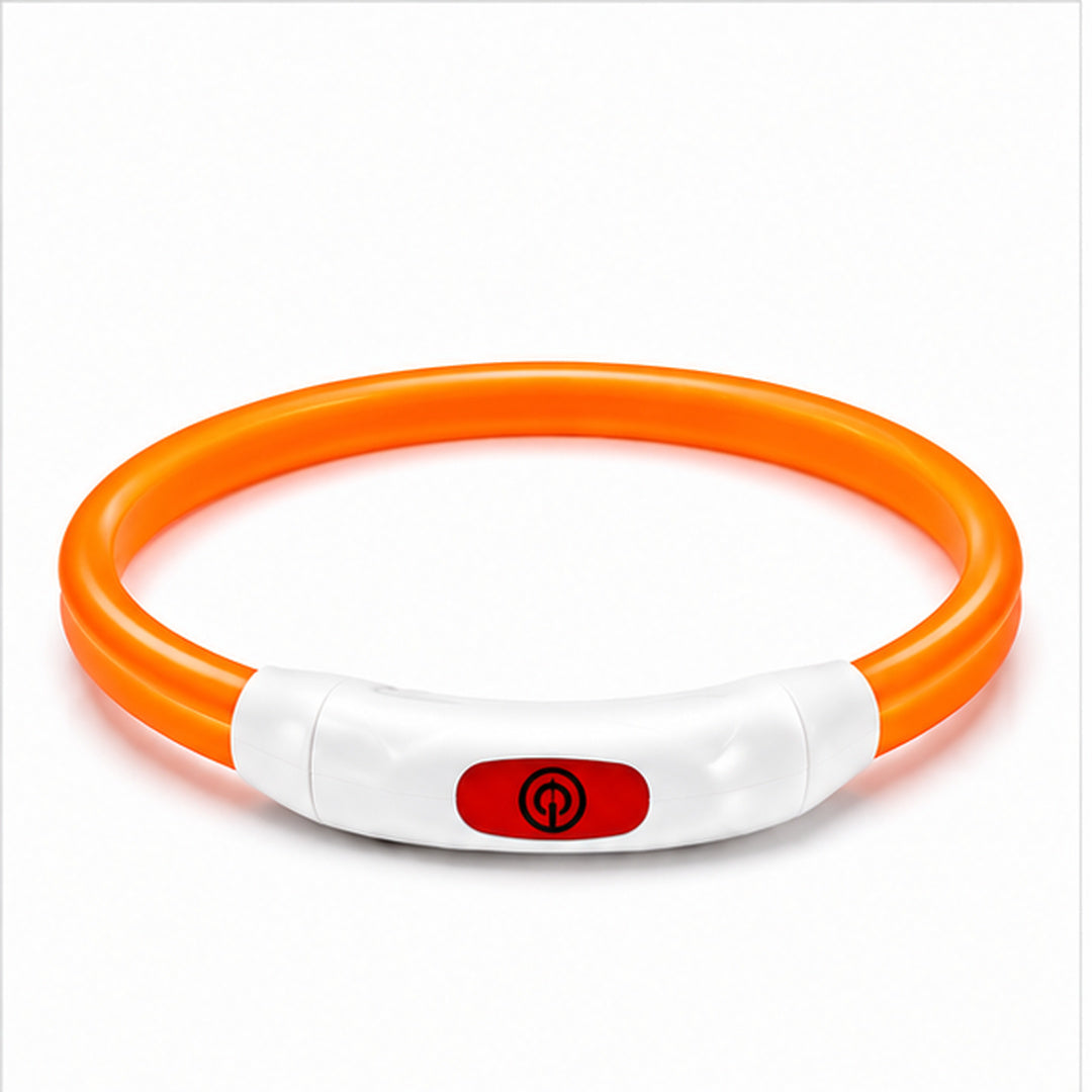 Collar Para Perro Luz Led Luminoso 40 Cm Carga Usb MLV-202516 - vista 5 del producto