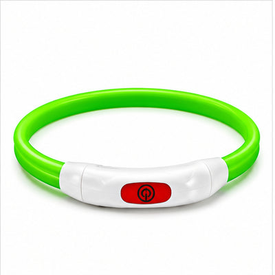 Collar Para Perro Luz Led Luminoso 40 Cm Carga Usb MLV-202516