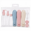 Set viajero para lociones con 10 envases