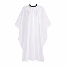 Capa Blanca De Peluquería Impermeable Para Corte De Pelo - imagen principal