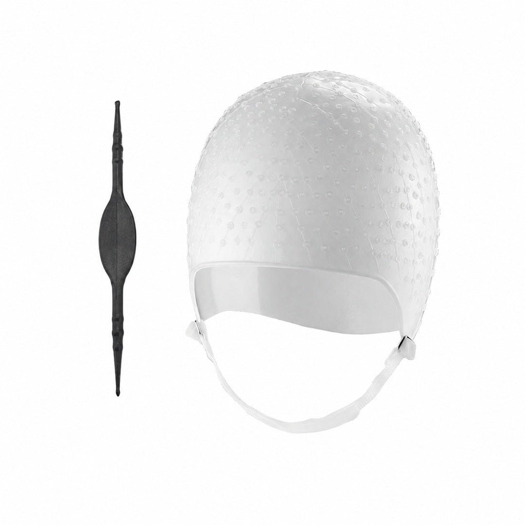 Gorro de Silicona Para Mechas Profesional Con Aguja de Gancho - imagen principal