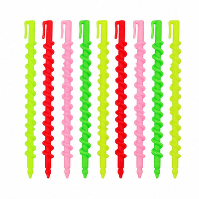 Tubos Ondulación Permanente En Espiral Larga De Plástico X20