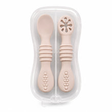 Set de cucharas de silicona para bebé color Beige - imagen principal