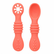 Set de cucharas de silicona para bebé color Coral - imagen principal