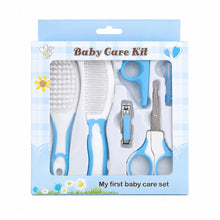 Kit De Aseo Manicure Y Cuidado Bebe Baby Care - variante Azul