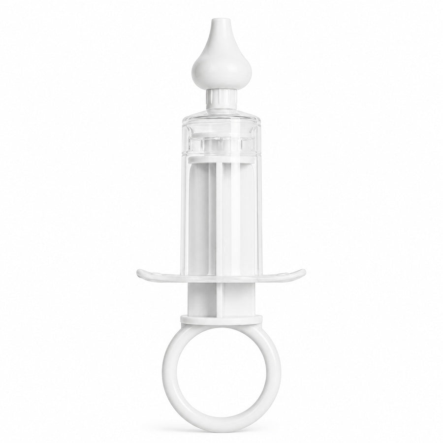Aspirador nasal modelo de geringa color blanco - imagen principal