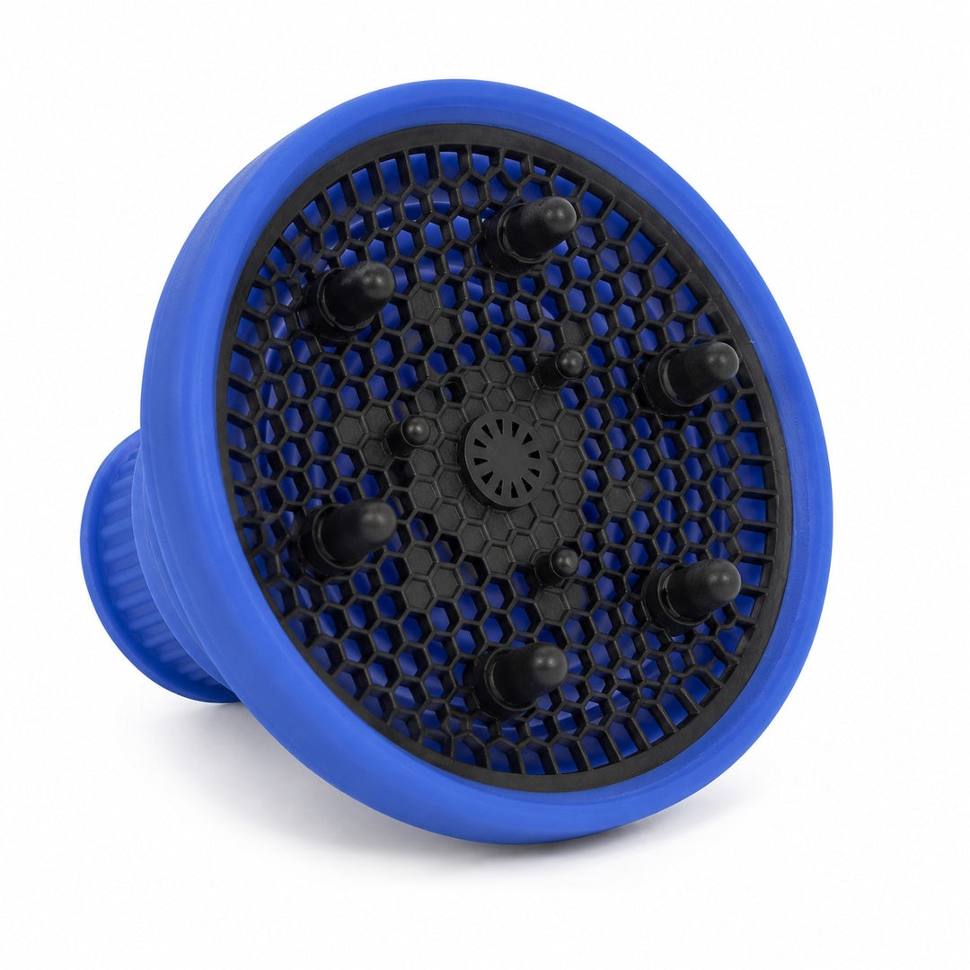 Difusor de silicona azul para secador de pelo - imagen principal
