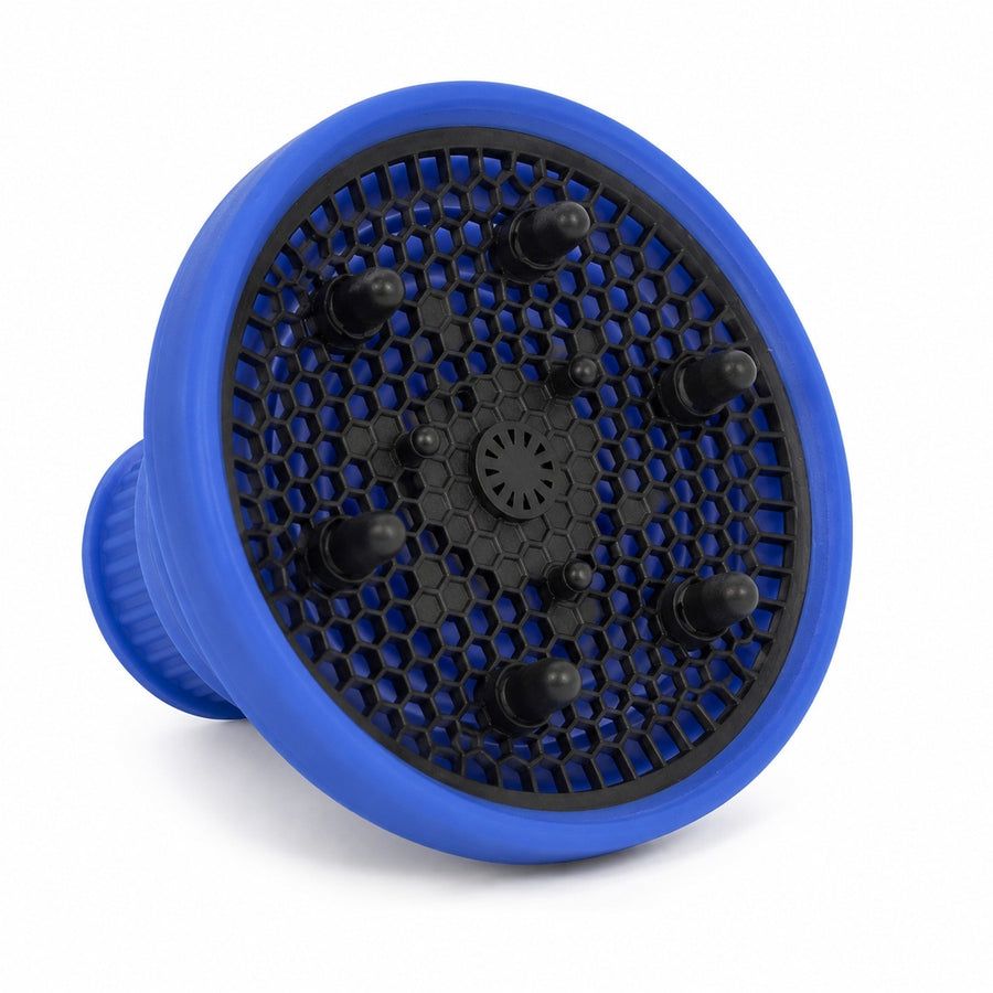 Difusor de silicona azul para secador de pelo - imagen principal