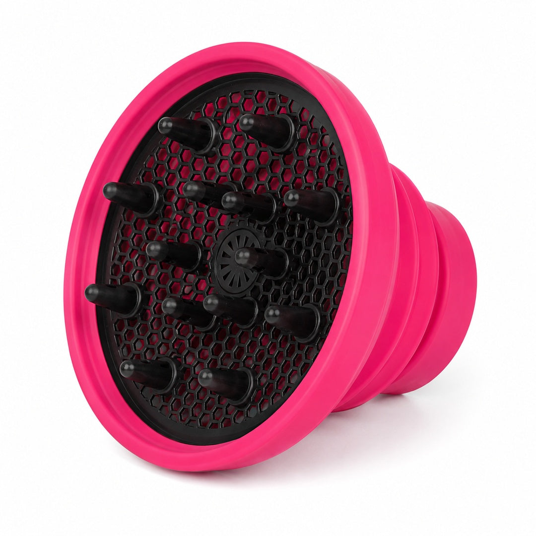 Difusor de silicona Fucsia para secador de pelo - imagen principal