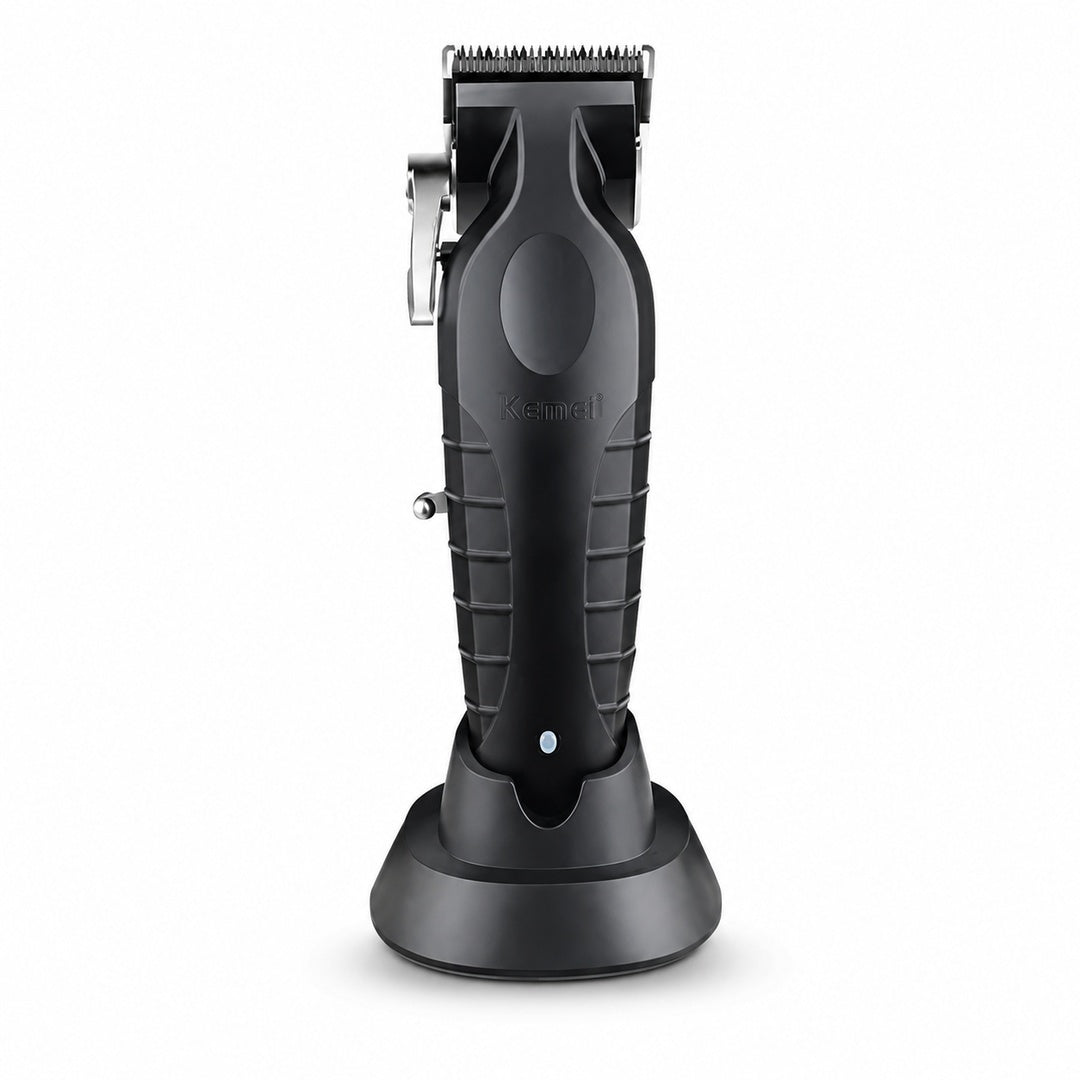 Cortadora De Pelo Eléctrica Kemei Km-2296 Color Negro
