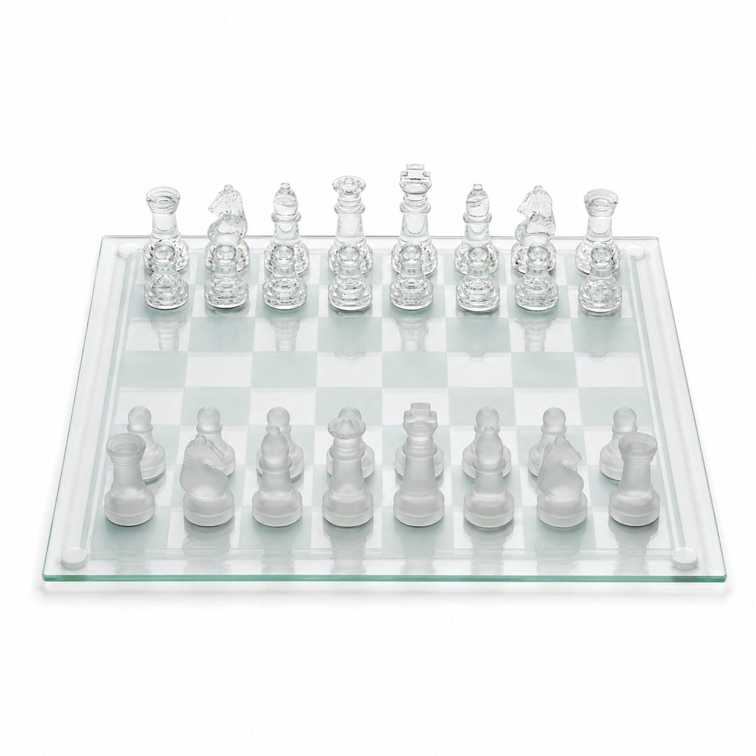 Tablero de Ajedrez de Cristal 35cm x 35cm - imagen principal