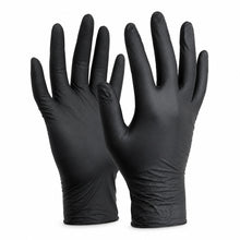 Guantes Desechables De Nitrilo Negro - variante S