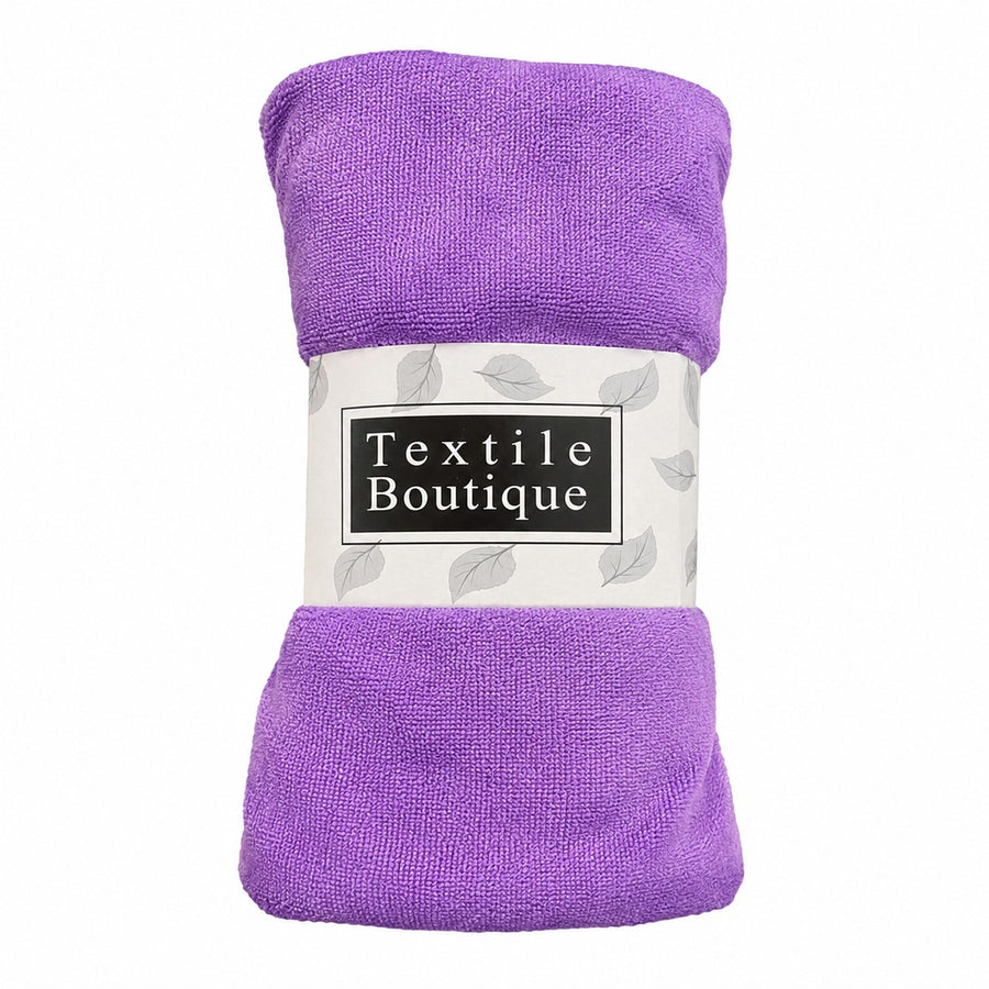 Toalla de microfibra Textile Boutique color Morado - imagen principal