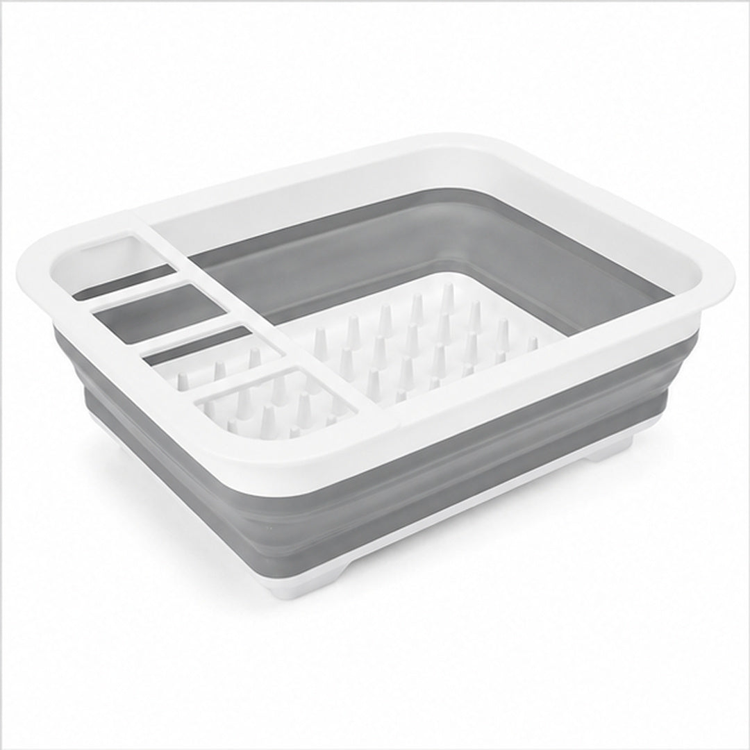 Secaplatos Silicona Plegable Lhua Blanco Multiusos Para Cocina - detalle del producto