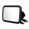 Espejo retrovisor para auto de bebé color negro