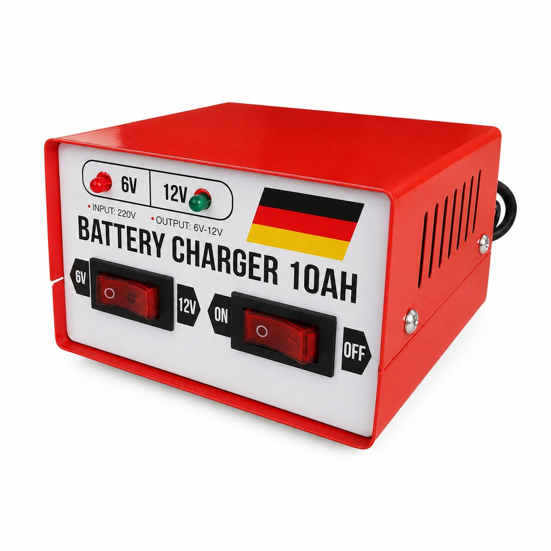 Cargador Batería 10amp. 220 A 6v-12v. - imagen principal