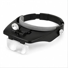 Lente lupa con vicera y luz led mod MG81001-A Negro - imagen principal