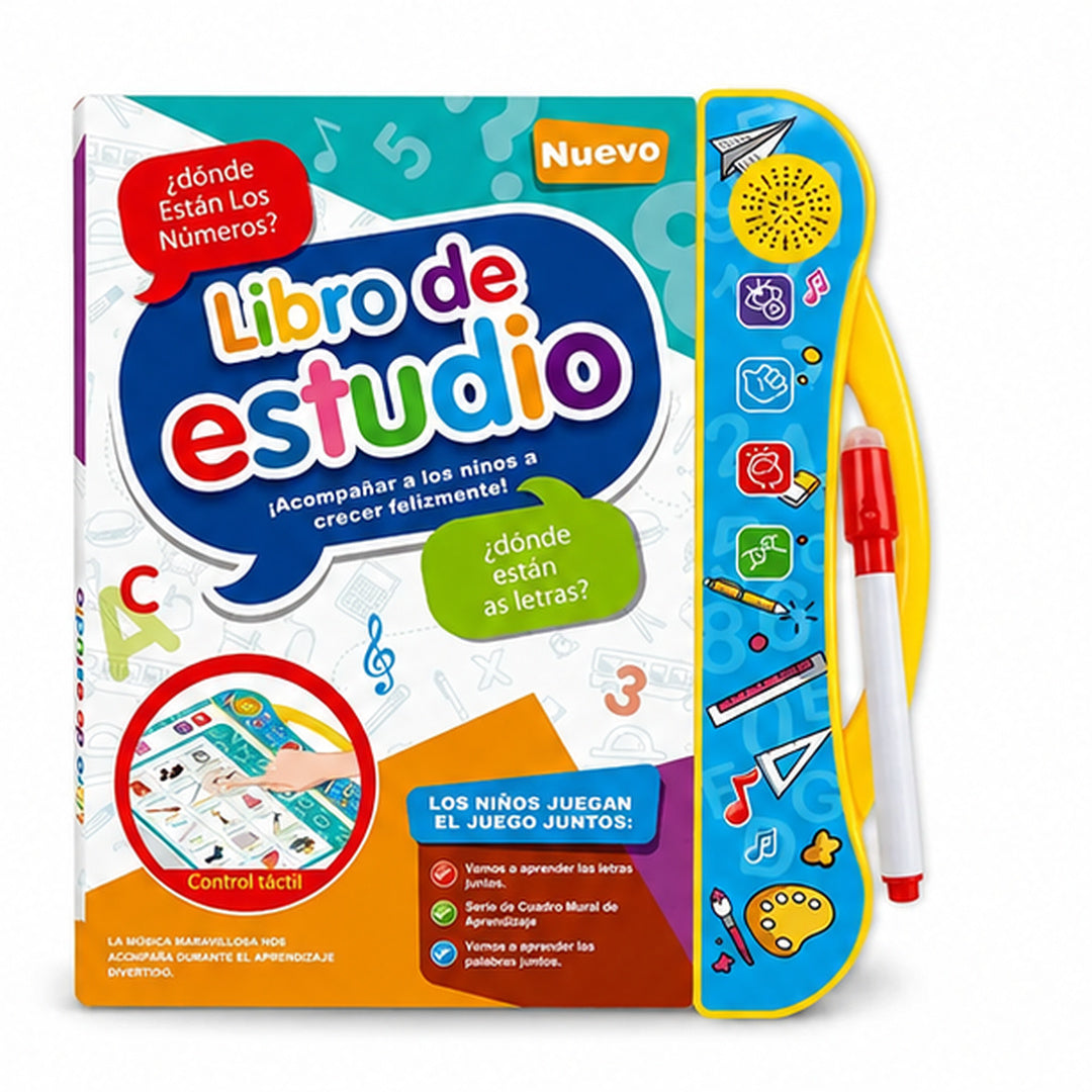 Libro De Aprendizaje Educativo Interactivo Con Sonido Para Niños - imagen principal