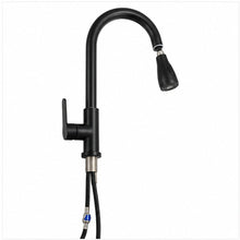 Llave Monomando Grifo Cocina Extensión Flexible NEGRO - imagen principal