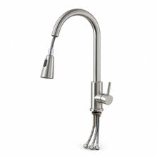 Llave Monomando Grifo Cocina Extensión Flexible Lavaplatos - imagen principal