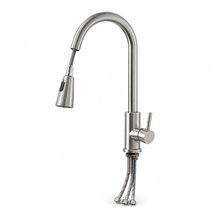 Llave Monomando Grifo Cocina Extensión Flexible Lavaplatos - imagen principal