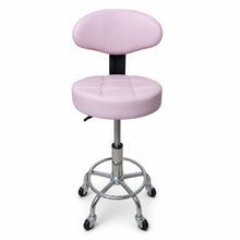Piso Taburete Con Respaldo Modelo Exclusivo Color ROSA - imagen principal