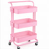 Carrito de peluquería color Rosado