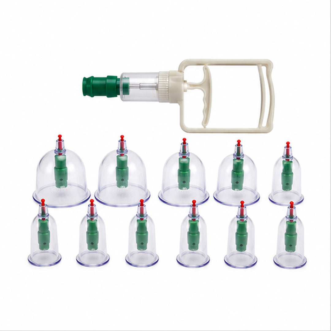 Set de 12 ventosas manuales para masaje - imagen principal