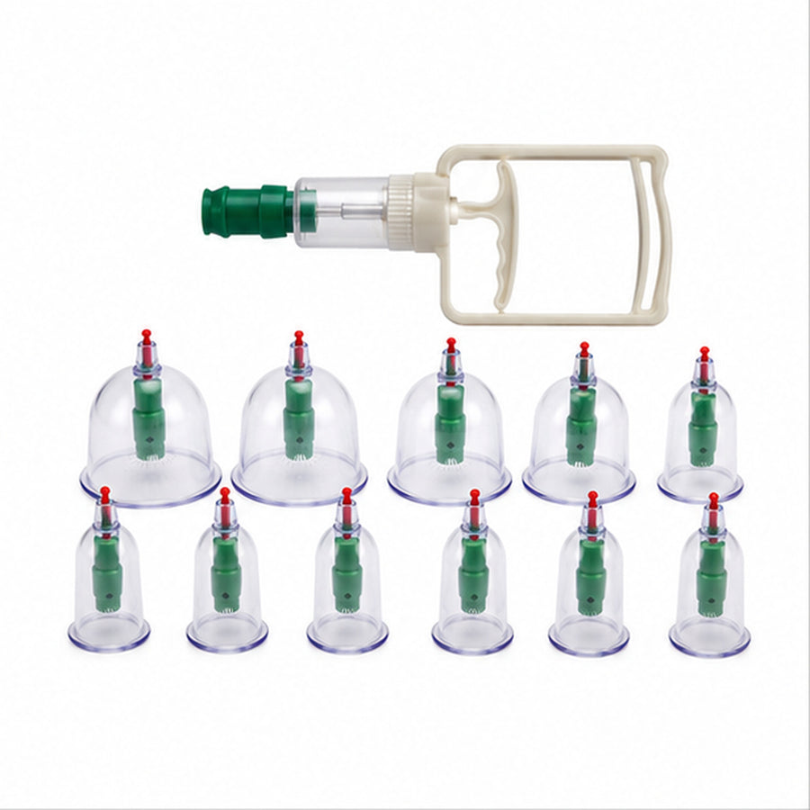 Set de 12 ventosas manuales para masaje - imagen principal