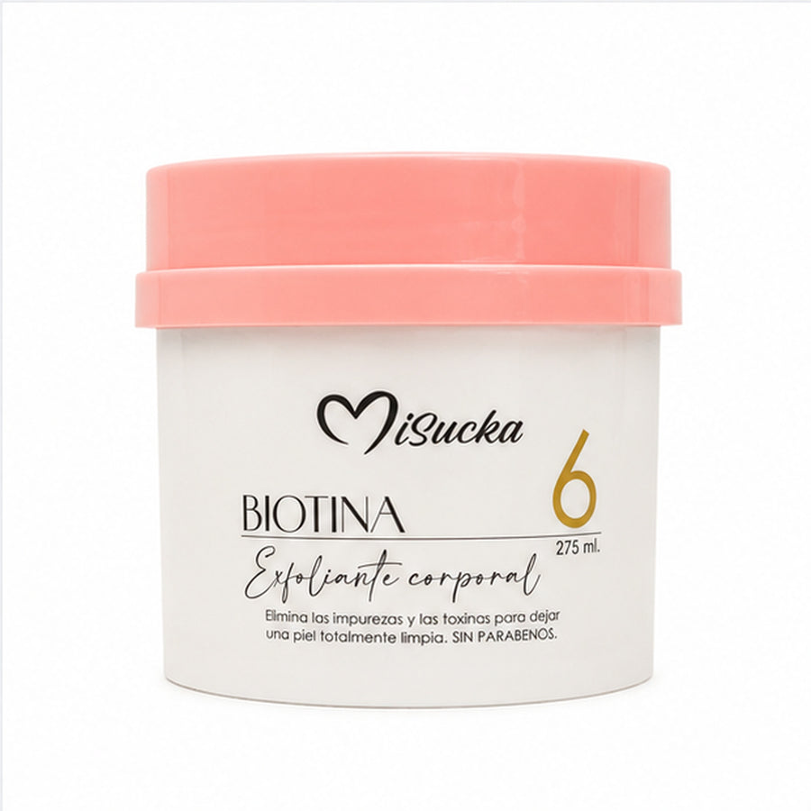 Exfoliante corporal con biotina Misucka paso 6 - imagen principal