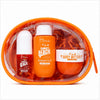 Set viajero Misucka Summer Beach color Naranja