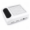 Extractor de polvo de uñas Nail Dust 80W BQ-858-8 Blanco