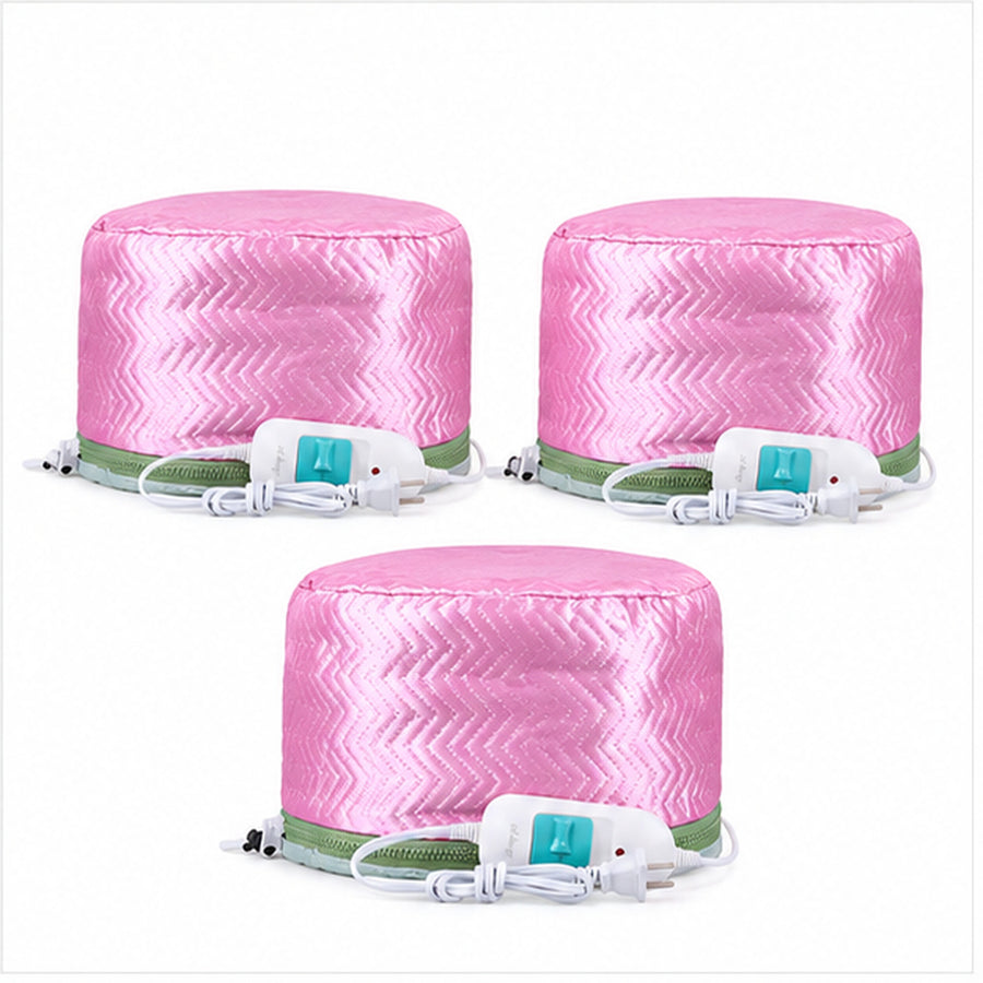 Pack De 3 Gorros Térmicos Masajes Capilar Con Forro