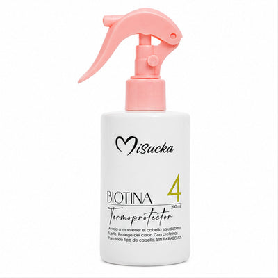 Termoprotector capilar Misucka Biotina paso 4