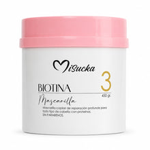 Mascarilla capilar Misucka Biotina paso 3 - detalle del producto