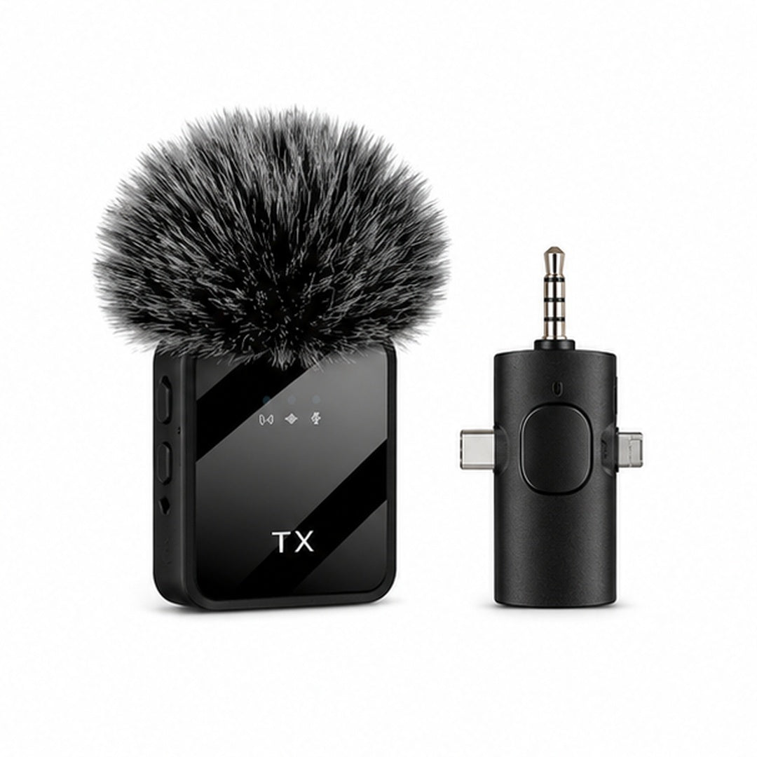 Microfonos Inalambrico Dual Para iPhone Y Android - imagen principal
