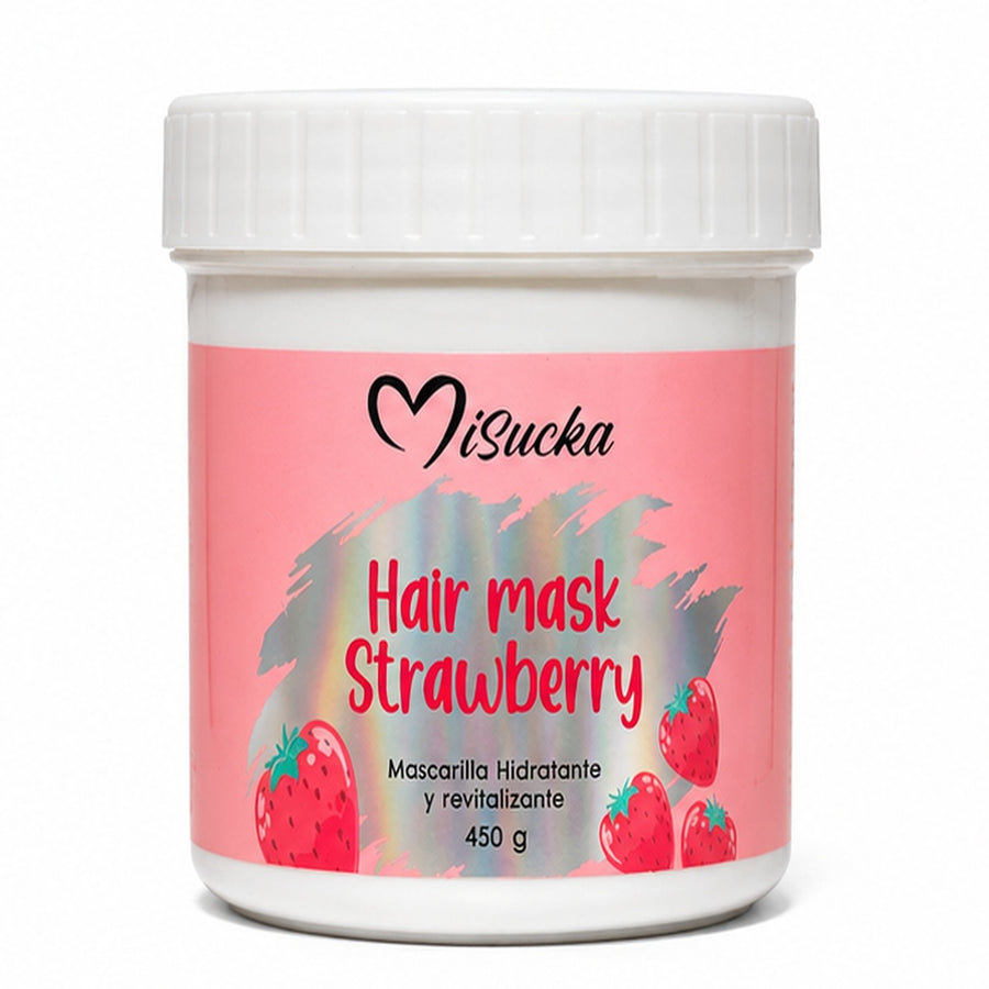 Mascarilla Capilar Misucka Hair Mask Strawberry 450 g