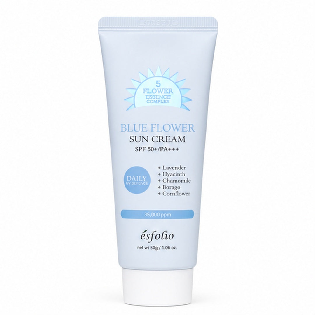 Protector Solar Coreano Esfolio Blue Flower Sfp 50 Pa - imagen principal